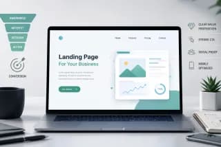 چطور یک لندینگ پیج با نرخ تبدیل بالا بسازیم؟