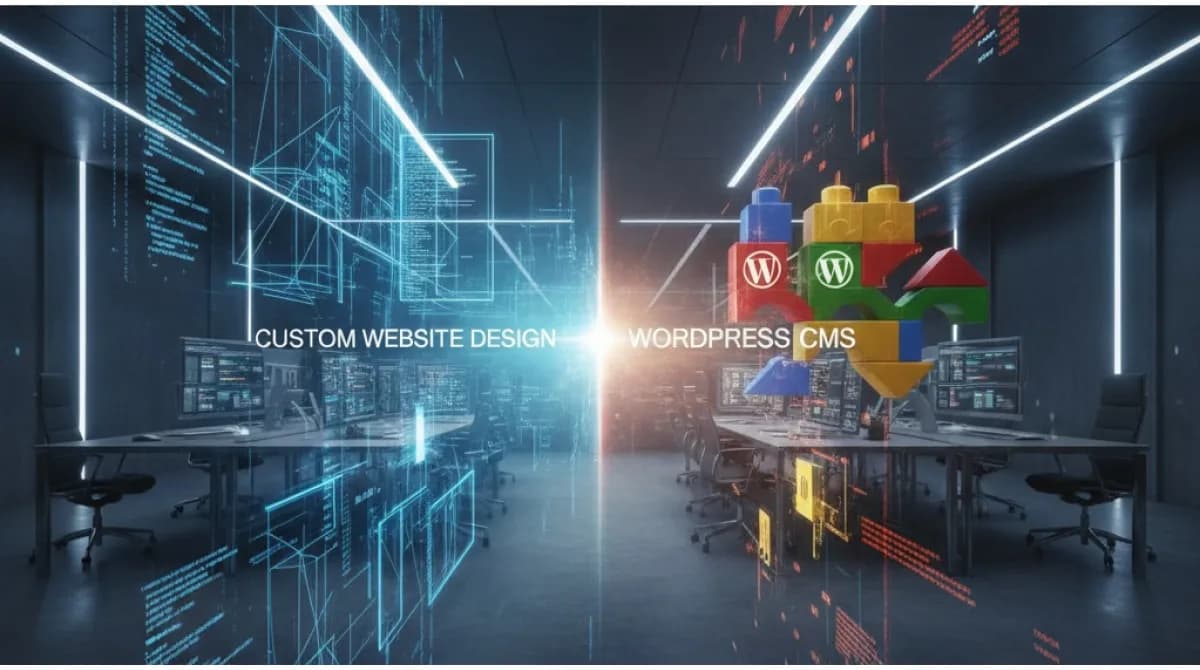 طراحی سایت اختصاصی یا وردپرس؛ کدام یک برای کسب و کار شما بهتر است؟