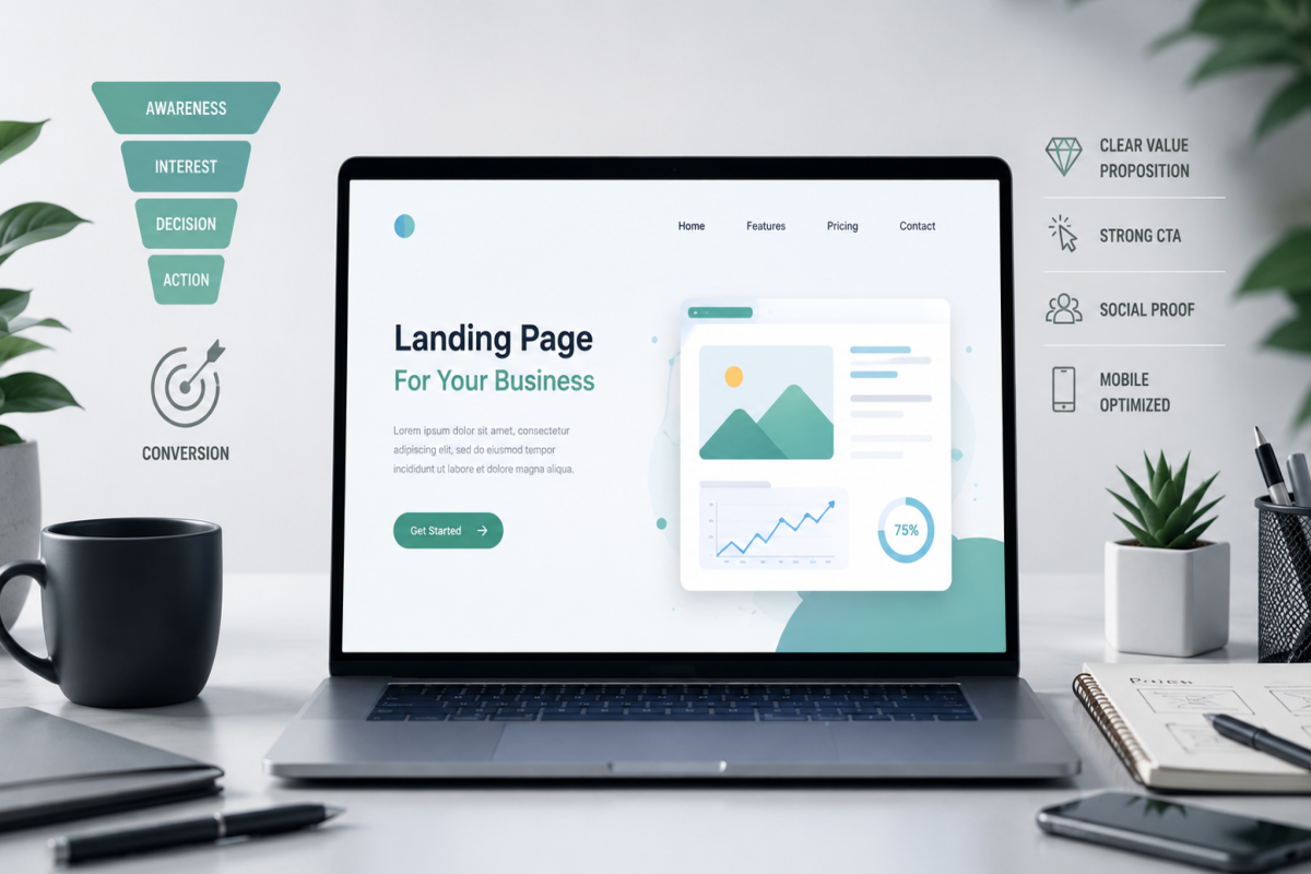 چطور یک لندینگ پیج با نرخ تبدیل بالا بسازیم؟