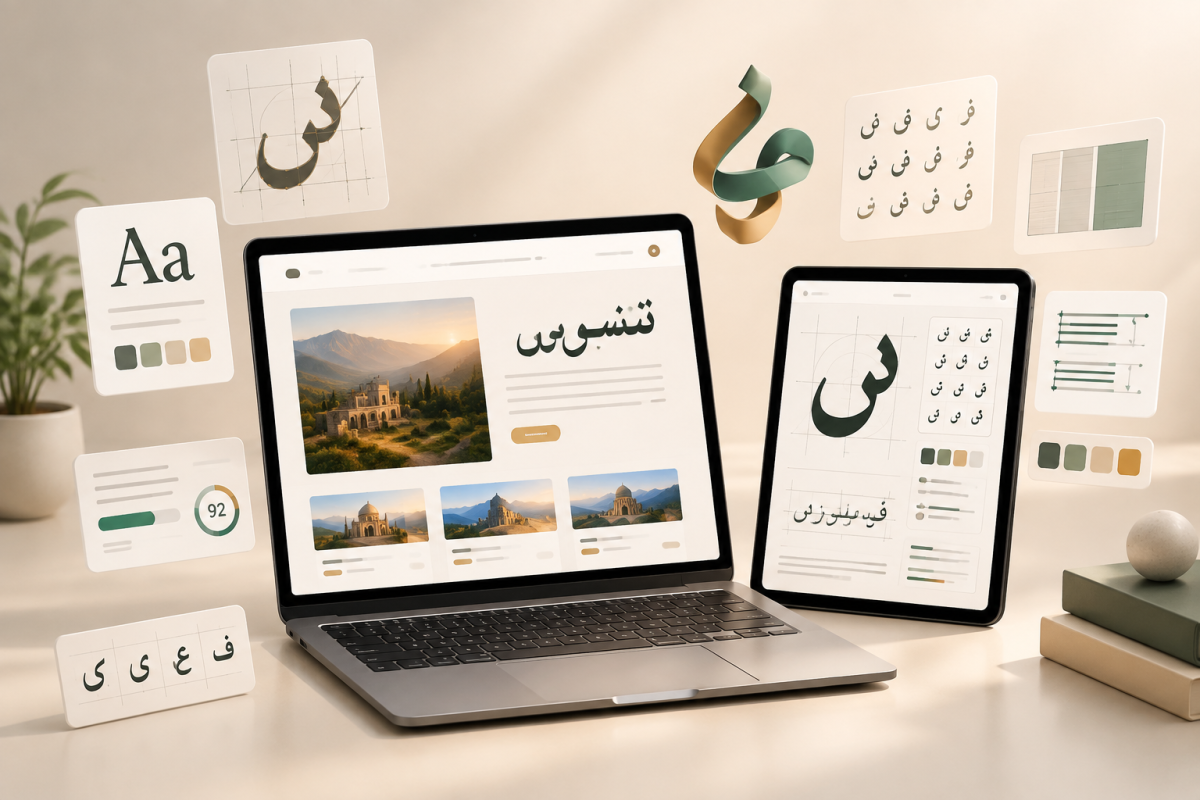 مزایای استفاده از فونتهای فارسی استاندارد در وب؛ ارتقای هویت و خوانایی سایت